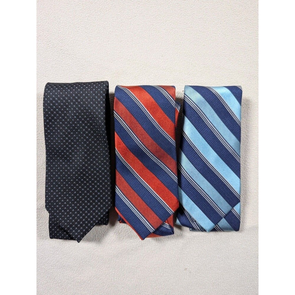 NEW Jos A Bank Mens Silk Ties Lot (3) Reserve Travelers Striped Floral